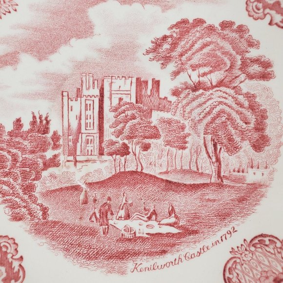 Vintage Johnson Bros Old Britain Castles Saucer 5.25" Ironstone England - Picture 3 of 9